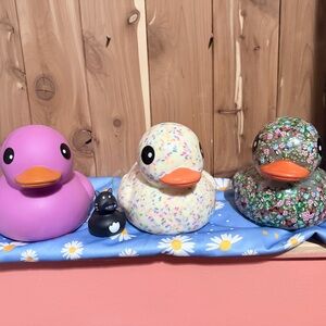 Colorful Rubber Duck Set